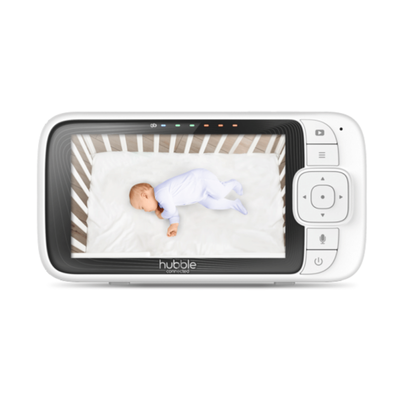Hubble Nursery Pal Skyview Baby Monitor, 5" HD Baby Monitor with Crib Mount Camera