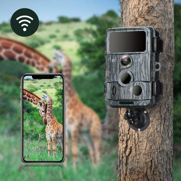 Toguard 4K Native WiFi 30MP Trail Camera with 940nm No-Glow IR LEDs Night Vision (H200)