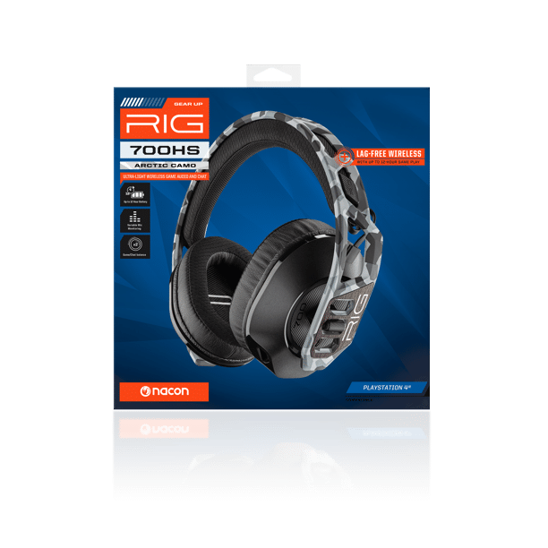 Rig 700 HS Wireless Camo Gaming Headset For PlayStation, Camo