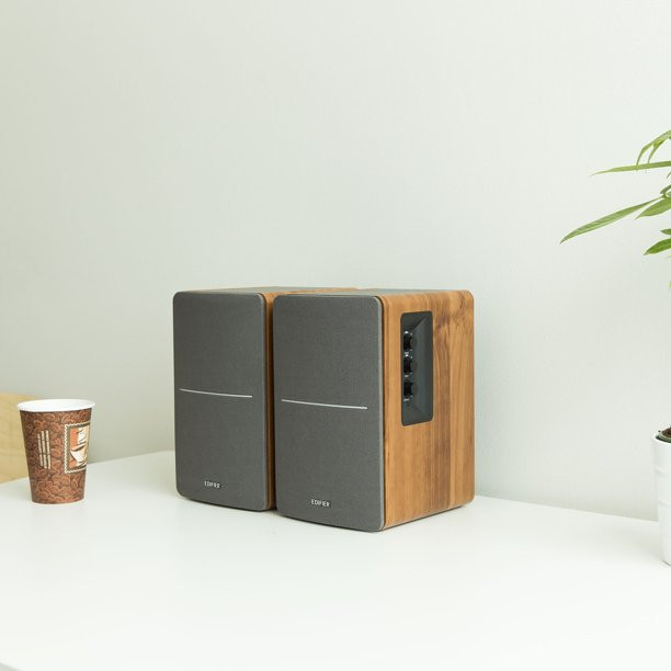 Edifier R1280T Powered Bookshelf Speakers, Wooden Enclosure
