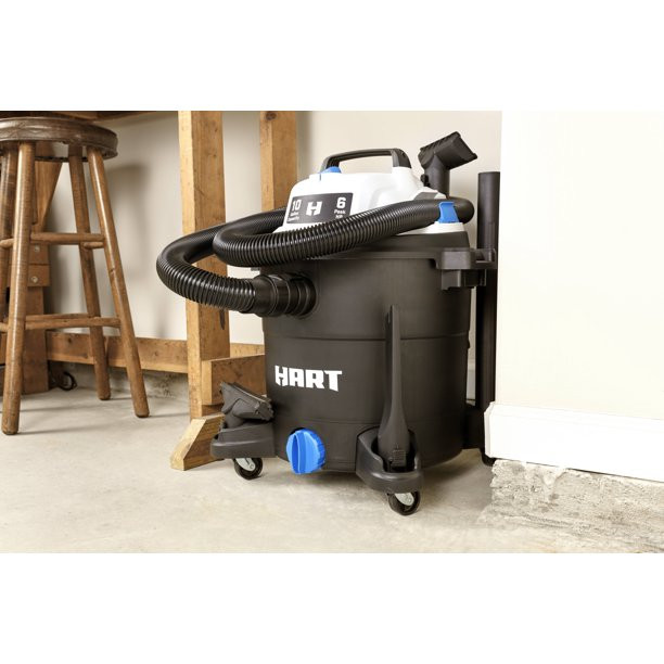 Hart 10 Gallon 6.0 Peak HP Wet/Dry Vacuum