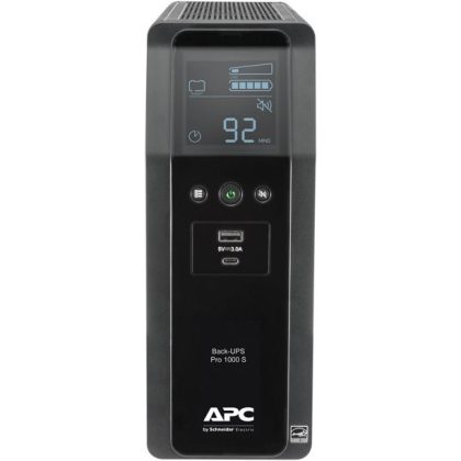 APC UPS, 1000VA Sine Wave UPS Battery Backup & Surge Protector