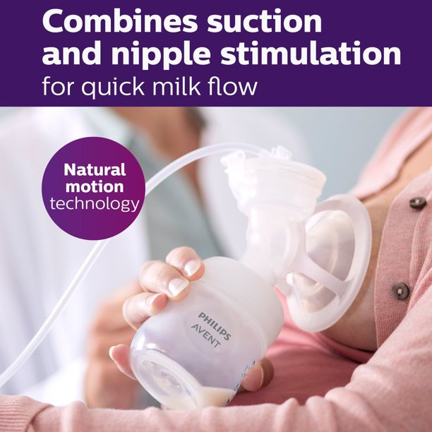 Philips Avent Single Electric Breast Pump Advanced, with Natural Motion Technology, SCF391/62