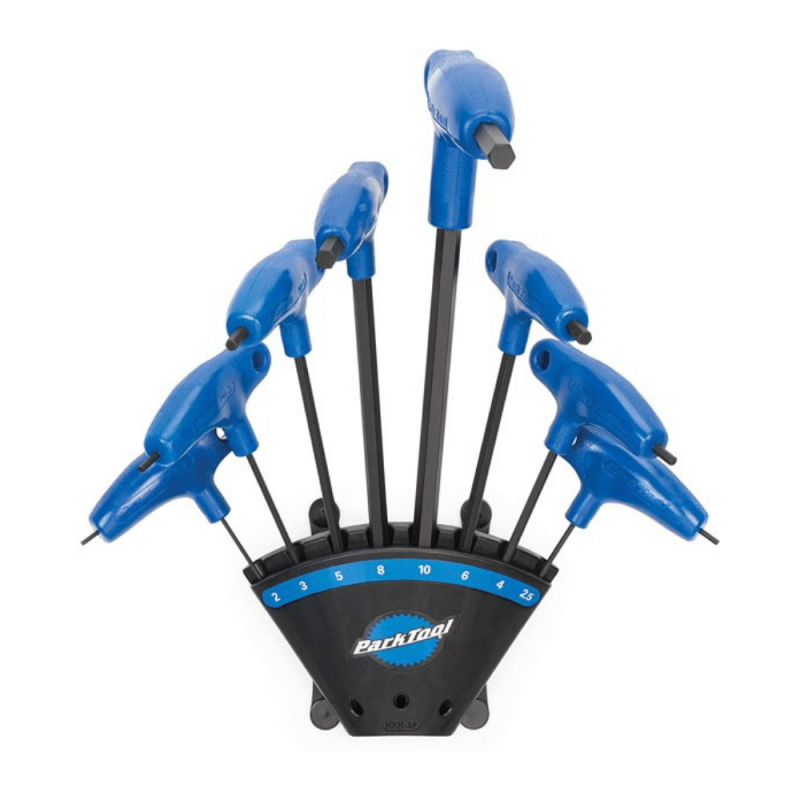 Park Tool PH-1.2 P-Handle Hex Wrench Set, 2mm to 10mm, Complete Set of Hex Wrenches for Bicycle Applications