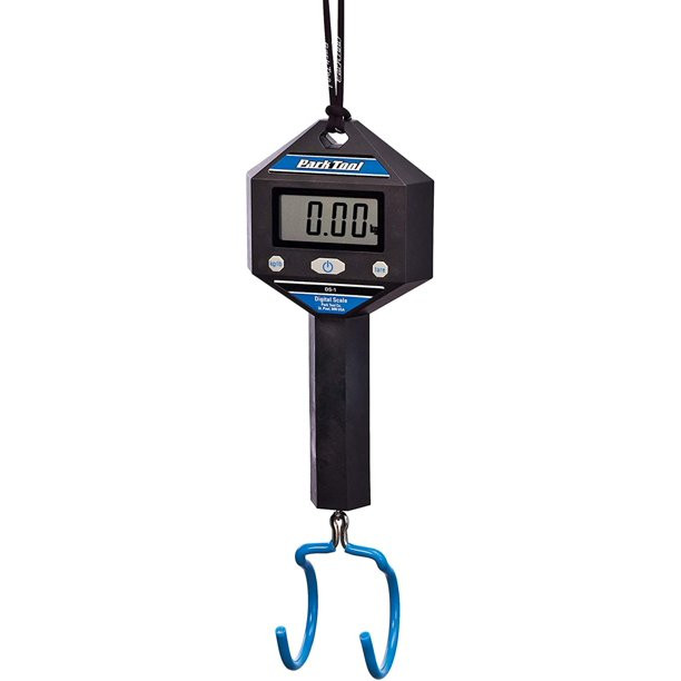 Park Tool DS-1 Digital Scale, Purpose-Built Scare For Accurately Weighing Bicycles
