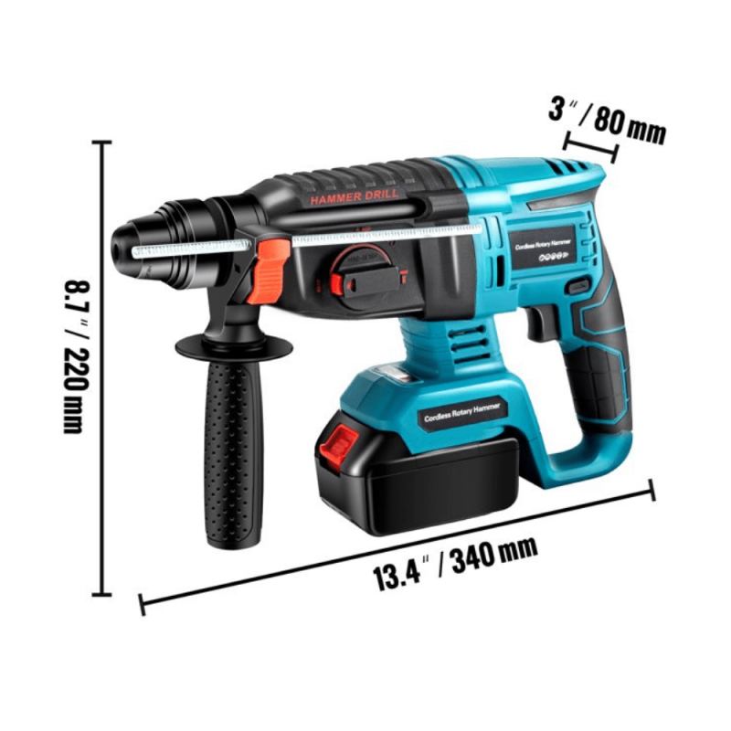 Vevor SDS-Plus Rotary Hammer Drill, Variable Speed Electric Hammer