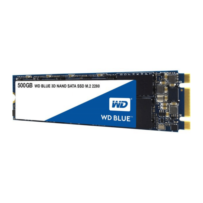 WD M2 2280 BLUE 3D NAND SATA SSD, 500 GB