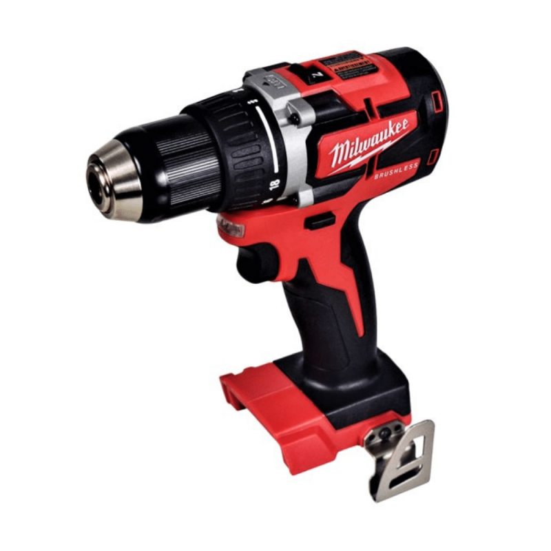Milwaukee M18 18V Li-Ion Compact Brushless Cordless 1/2 in. Drill/Driver Kit