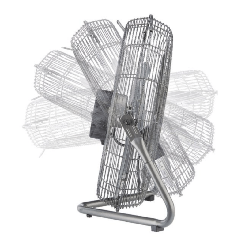 Lasko 2265QM 20" Max Performance Pivoting High Velocity Floor Fan with Wall Mount Option, Silver