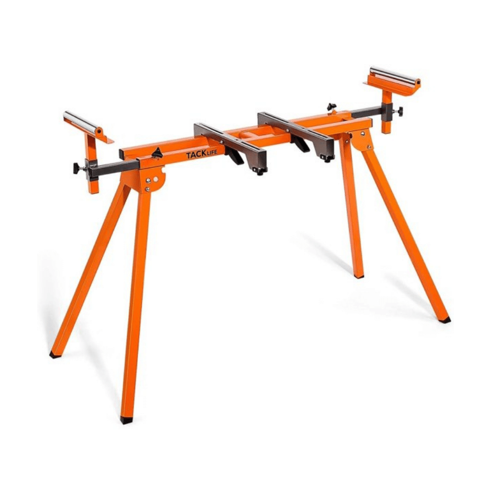 Tacklife Portable Miter Saw Stand With Durable Iron Skeleton Frame