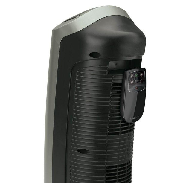 Lasko 1500W Portable Oscillating Ceramic Space Heater Tower With Digital Display