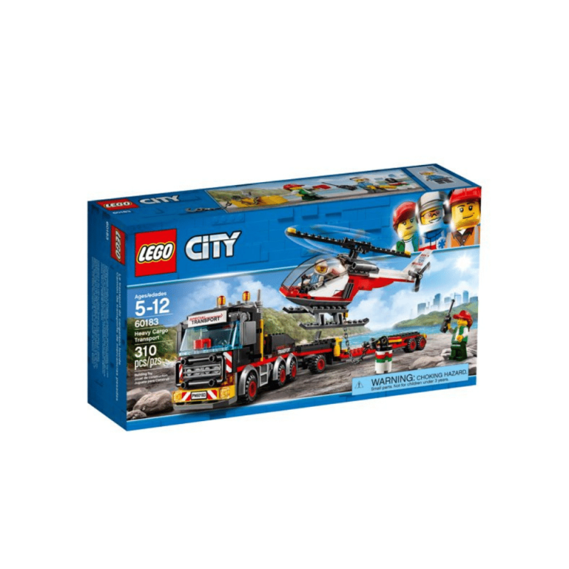 Lego City Heavy Cargo Transport 60183 Toy Truck Building Kit