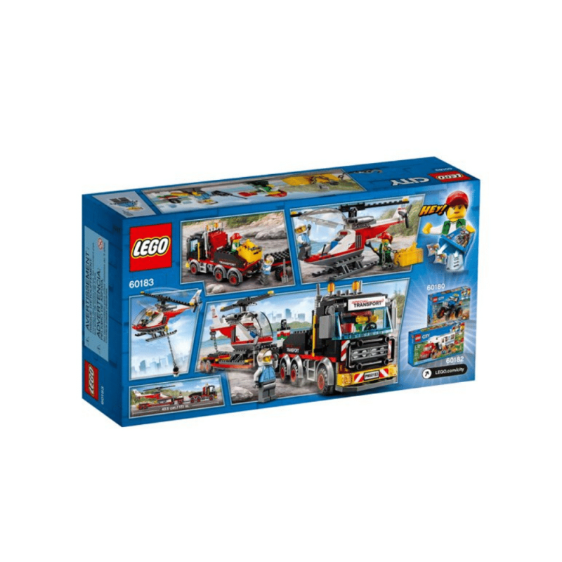 Lego City Heavy Cargo Transport 60183 Toy Truck Building Kit