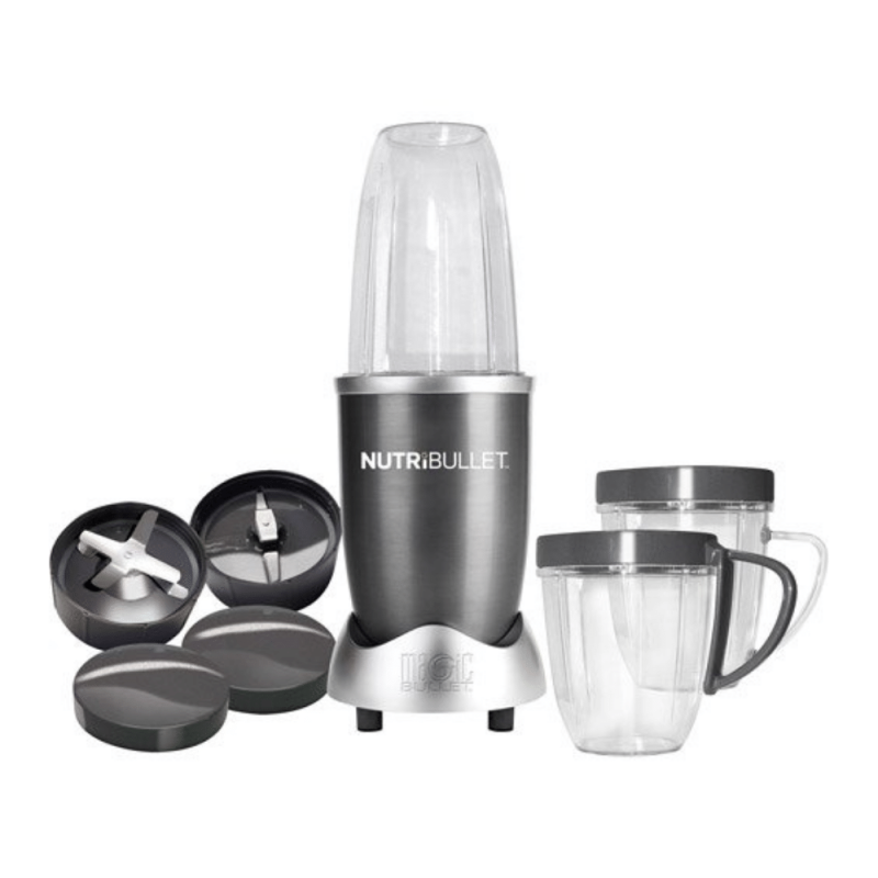 NutriBullet Magic Bullet Nutrition Extraction 8-Piece Mixer and Blender