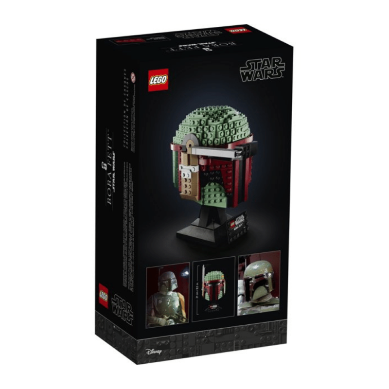 Lego Star Wars Boba Fett Helmet 75277 Building Kit, Cool Collectible Star Wars Character Building Set (625 Pieces)