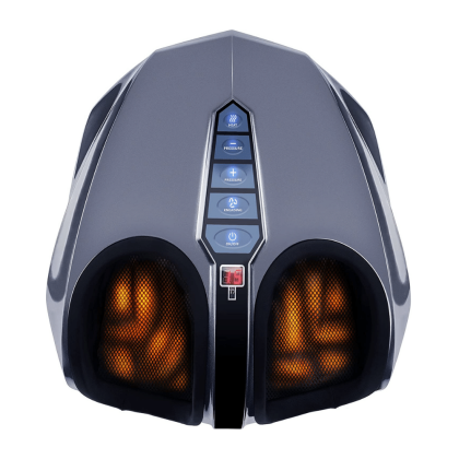 Miko Shiatsu Foot Massager Kneading/Rolling With Switchable Heat And Pressure Settings, Includes 2 Remotes (Newest Version)