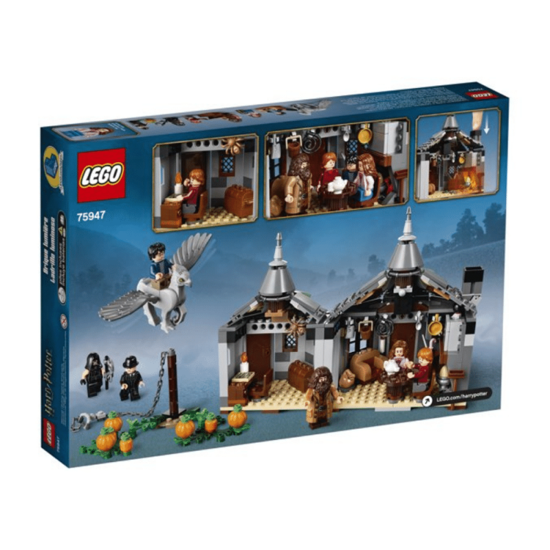 Lego Harry Potter Hagrid's Hut: Buckbeak's Rescue 75947 Building Set (496 Pieces)