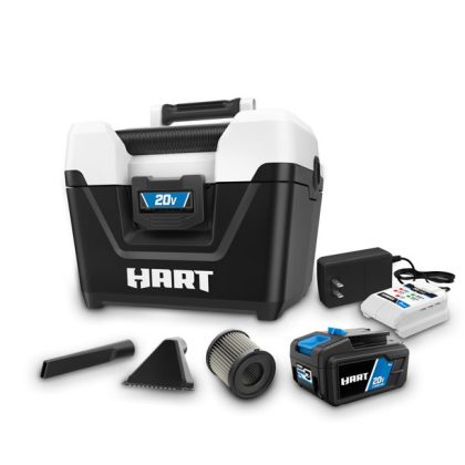 Hart 20-Volt Cordless 2-Gallon Wet/Dry Vacuum Kit