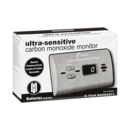 Kidde Ultra-Sensitive Battery Powered Carbon Monoxide Monitor KN-COU-B
