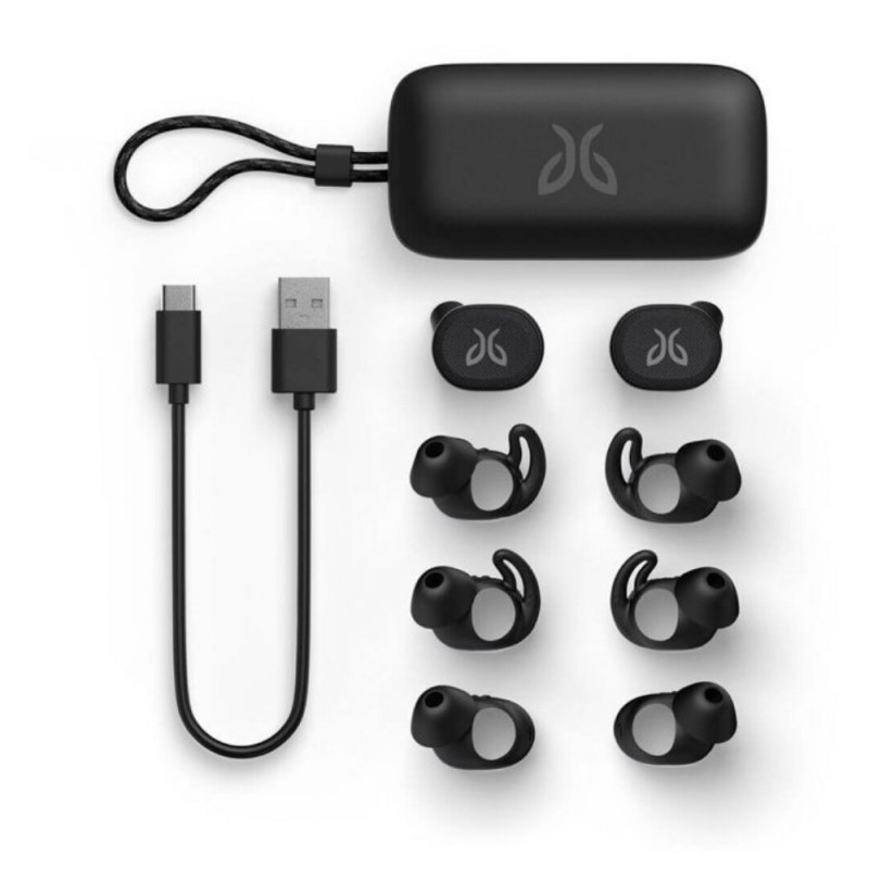 Jaybird Sport Vista 2 Noise-Canceling True Wireless Headphones, Black