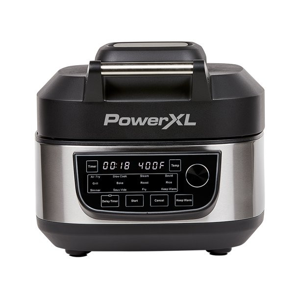 PowerXL Grill Air Fryer Combo Plus, 12-in-1 Electric Indoor Grill