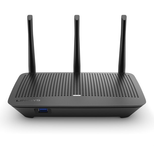 Linksys Max Stream Dual Band AC1900 WiFi 5 Router, Black
