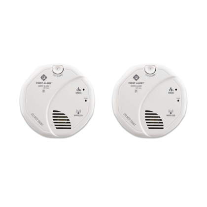 First Alert SA511CN2-3ST Interconnected Wireless Smoke Alarm, 2-Pack