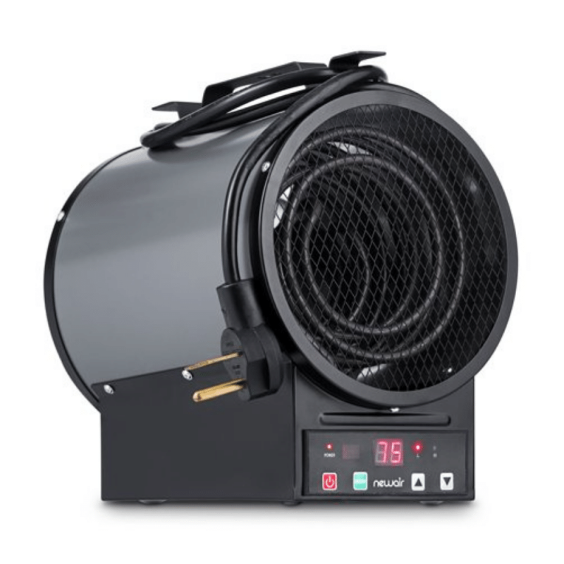 NewAir 2-In-1 240v Electric Garage Heater, 500 Sq. Ft. with Remote Control