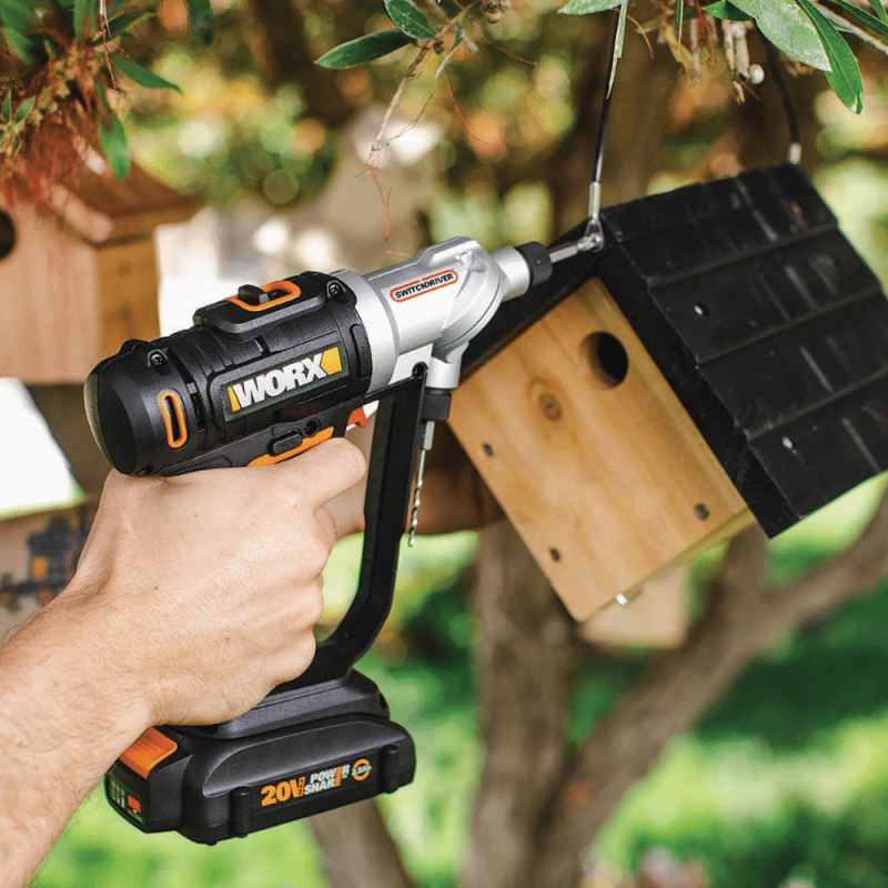 Worx 20V Power Share Switchdriver Cordless Drill with Dual Chucks
