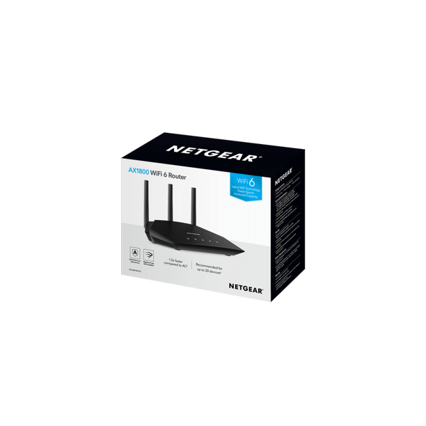 Netgear RAX10 AX1800 WiFi 6 Router
