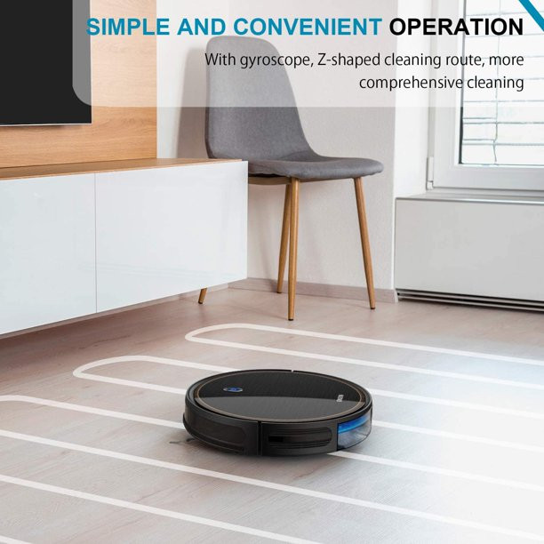 Onson Robot Vacuum, 2100PA Robotic Vacuum Cleaner With Boundary Strips