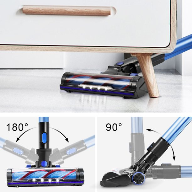 Aposen H250 Cordless Vacuum 4-in-1 Stick Vacuum Cleaner for Carpet Hard Floors Pets Hair