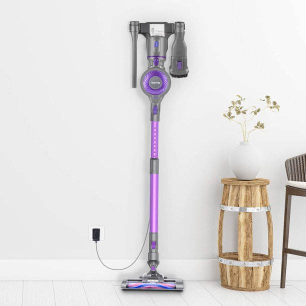 GeeMo 20 Kpa Cordless Vacuum 4-in-1 Stick Vacuum Cleaner, Anti-Static Design