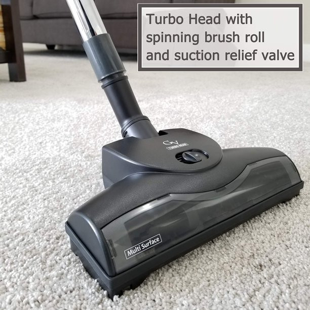 Prolux Tritan Canister Vacuum HEPA Sealed Hard Floor Vacuum