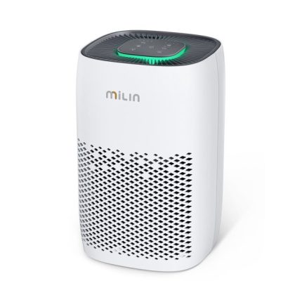 Milin H13 HEPA Air Purifier with UV Light, 825 Sq Ft Coverage Odor Eliminator