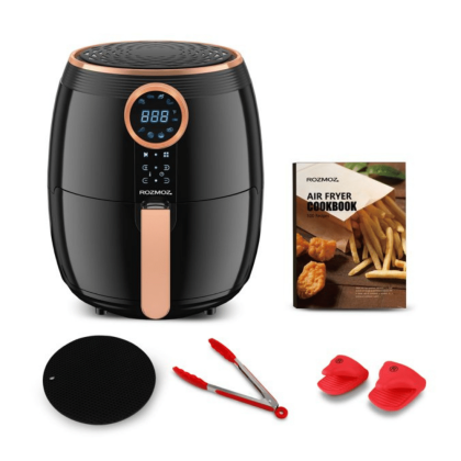Rozmoz 5.2 Qt Air Fryer Oven, 8 In 1 Oil-less Air Fryer Cooker with Touchscreen