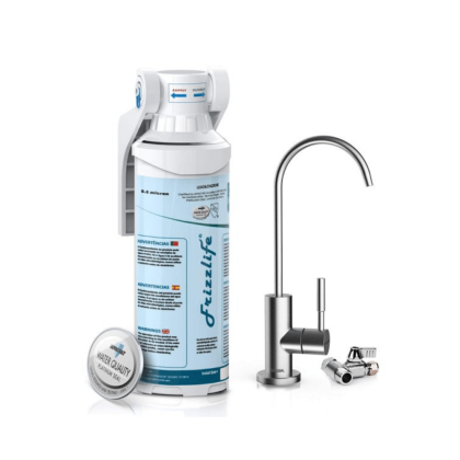 Frizzlife Under Sink Water Filter-Quick Change Under Counter Drinking Water Filtration System