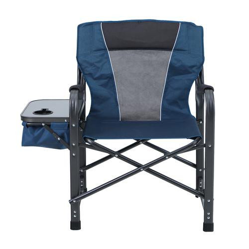 MF Studio Oversized Directors Foldable Camping Chair, with Cooler Bag & Side Table, Supports Up to 400LBS