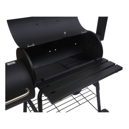 Skonyon Outdoor BBQ, Grill Charcoal Barbecue Pit Patio, Backyard Meat Cooker Smoker