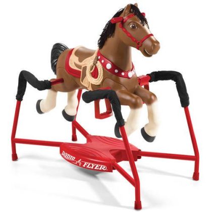 Radio Flyer, Blaze Interactive Spring Horse, Ride-on with Sounds