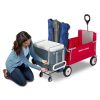 Radio Flyer, 3-in-1 Tailgater Wagon with Canopy, Folding Wagon, Red