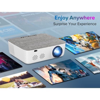 Fangor Performance 701 Native 1080P Full HD Video Projector, Full Sealed Design Projector