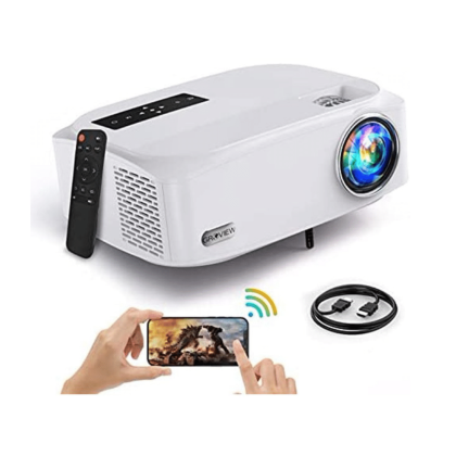Groview 5G WiFi Projector, 8500L Full HD Native 1080P Projector Synchronize Smartphone Screen, Max 300" Display