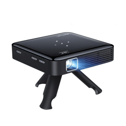 Apeman Native 1080P Mini M4S DLP Portable Projector Compatible with Phone, Rechargeable Battery