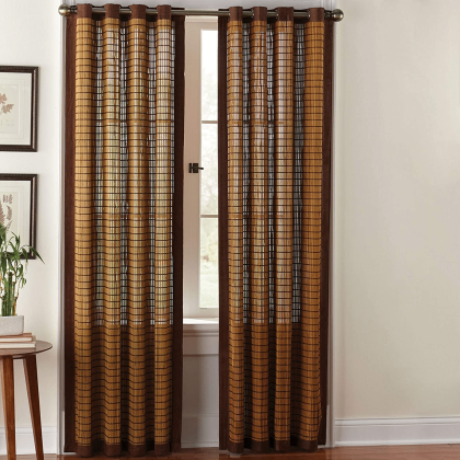 Brylanehome Bamboo Grommet Panel 42"W x 84" L