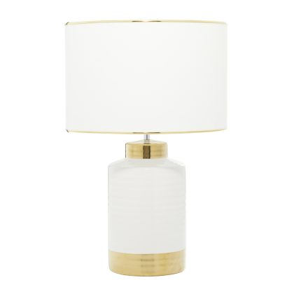 Quinn Living Cosmoliving By Cosmopolitan Ceramic Table Lamp