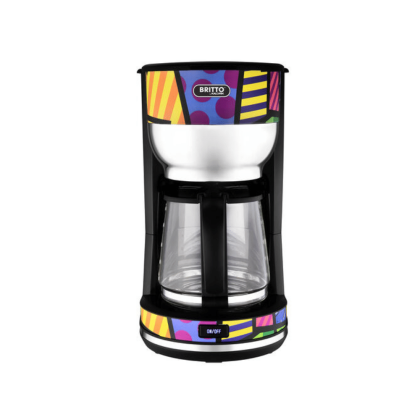 Kalorik By Britto 10-Cup Coffee Maker, Multicolor Design