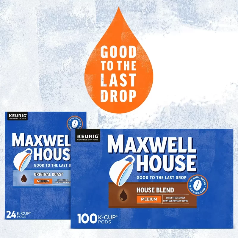 Maxwell House Medium Roast House Blend Coffee K-Cups (31 oz., 100 ct.)