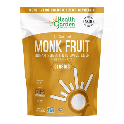 Health Garden Monk Fruit Sweetener (3 lb.) - 2 Pack