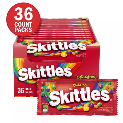 Skittles Original Full Size Fruity Chewy Candy (2.17 oz., 36 ct.)